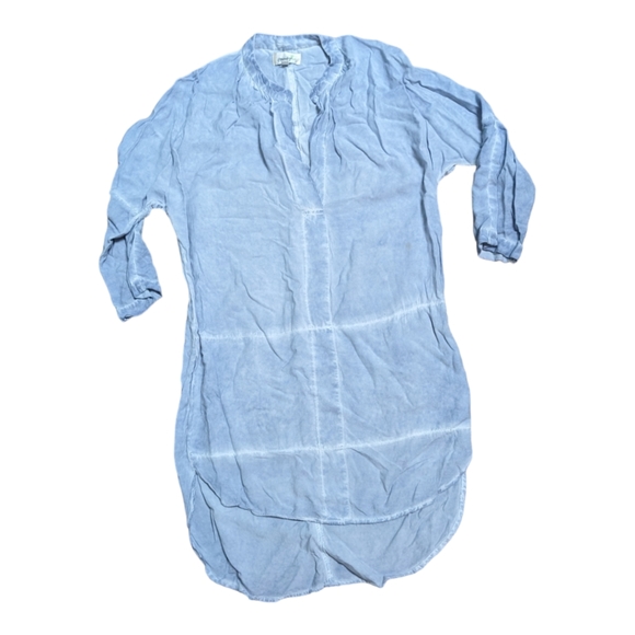 Porridge by Anthropologie tencel feel tiedye wash lightweight 3/4 sleeve dress S - Picture 6 of 12